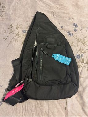 Reactive Black Sling Backpack - Casual Everyday Carry by Vera Bradley